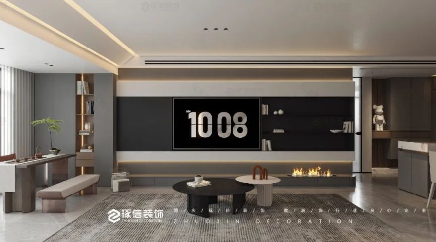 金地两岸风华 130㎡现代意式家居设计丨中国重庆丨琢信装饰-15