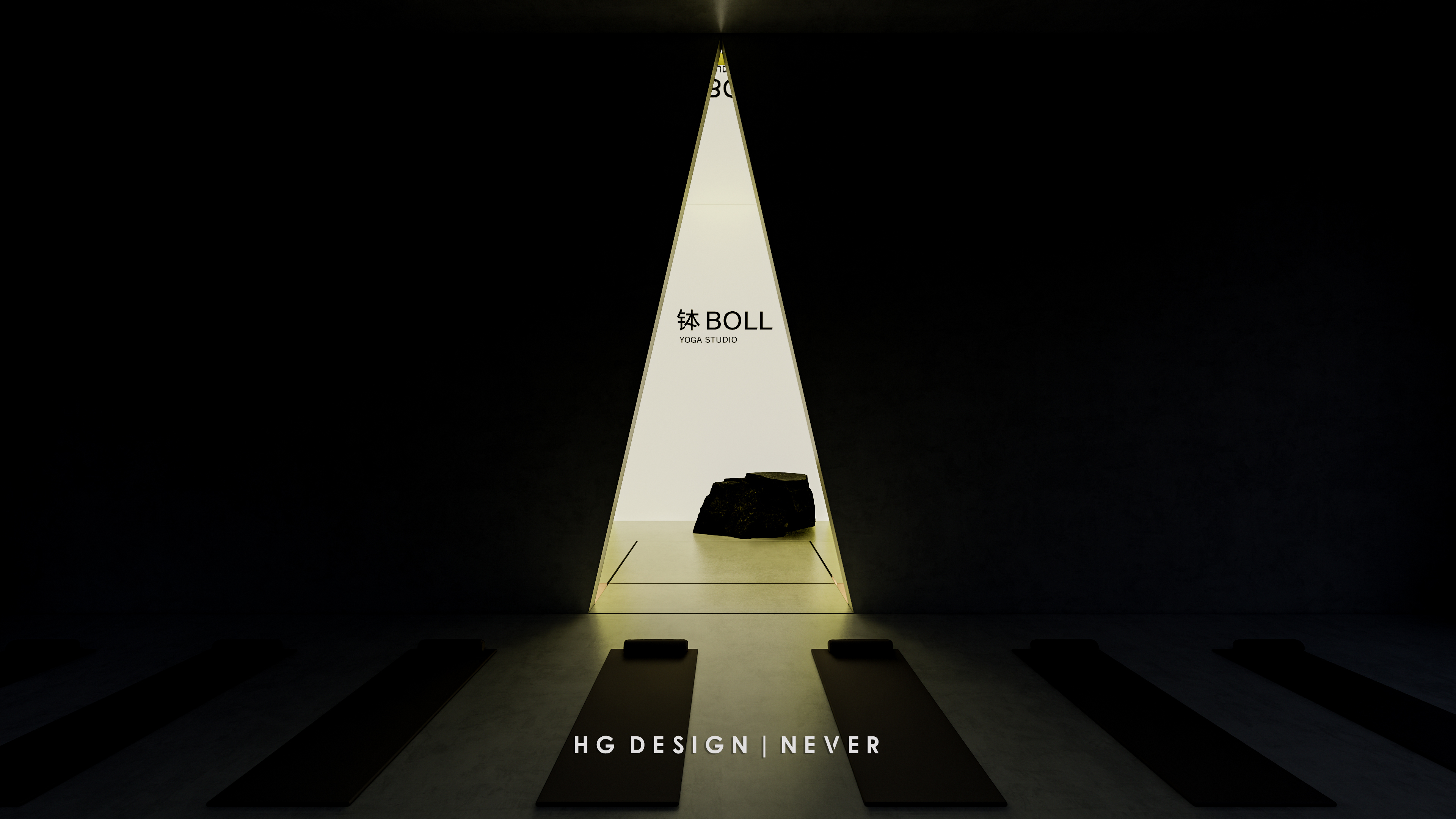 鉢 BOLL YOGA STUDIO 瑜伽馆设计丨NEVER DESIGN | HG-13