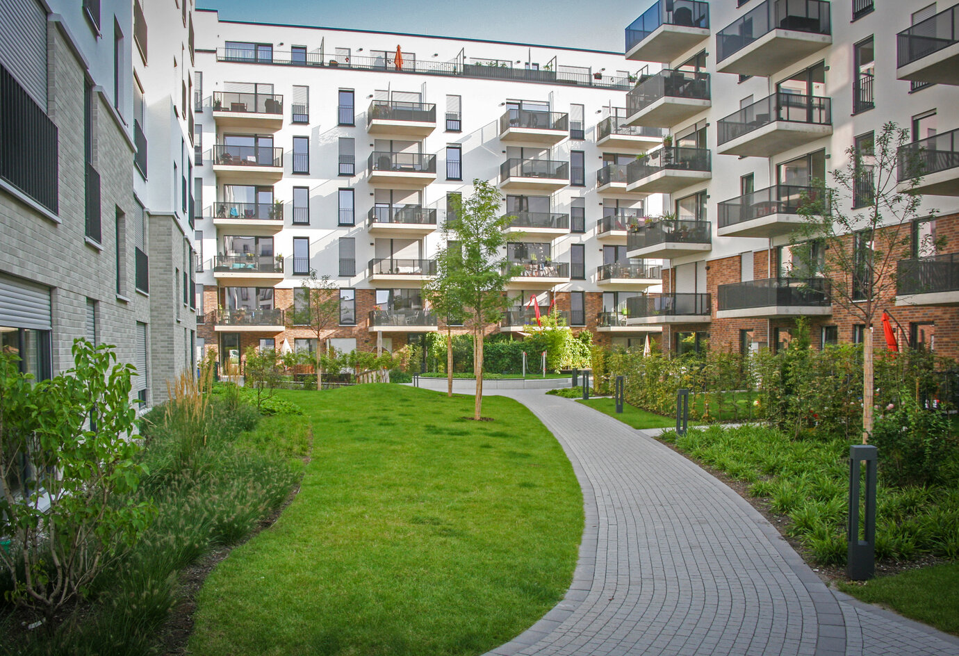 Freianlagen Baufeld 26 "7FLOORS", Europaviertel -3