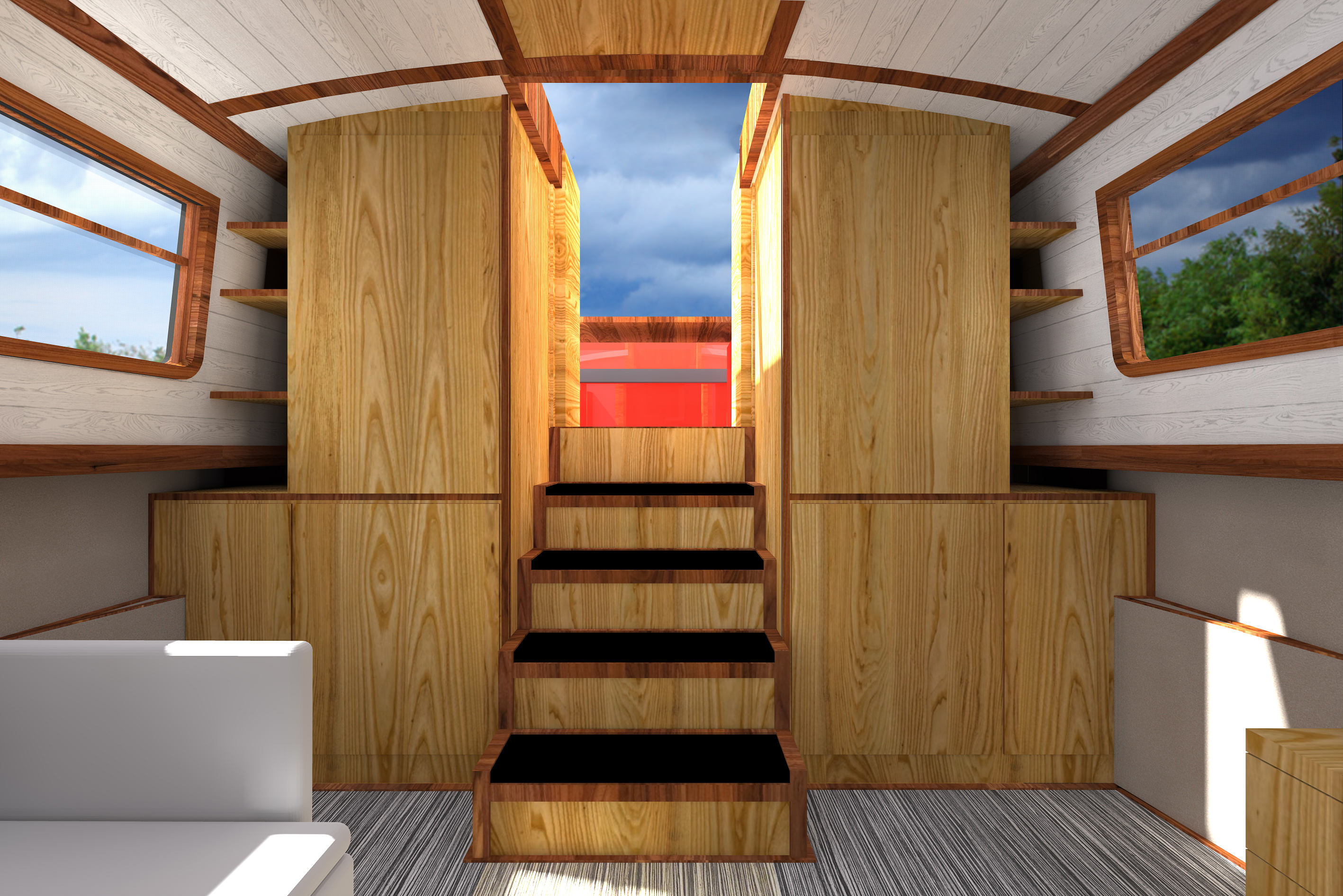 CANAL BOAT TB2 layout VCB-3