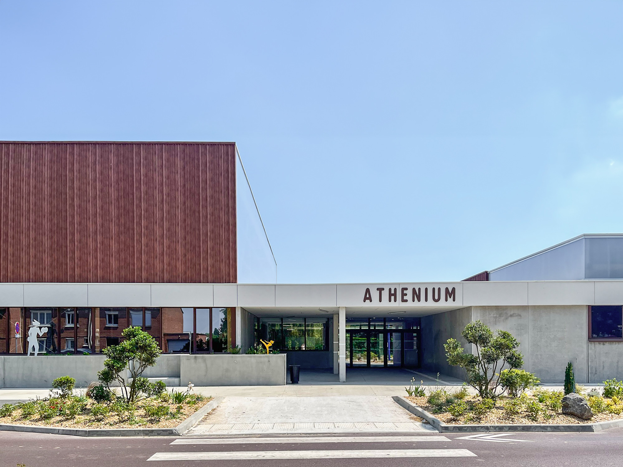 Wavrin 体育中心扩建项目丨法国丨ANAA Architectes-27