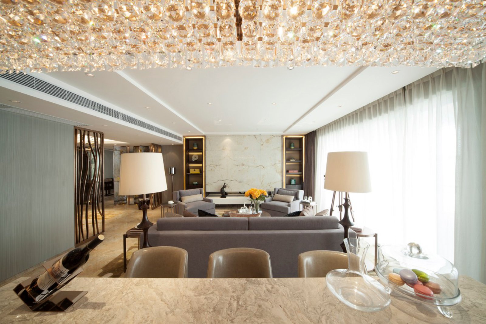 时尚的暖意 中信金山湾样板间  曾秋荣-6