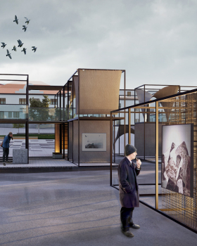 Kalush市集市广场翻新丨乌克兰