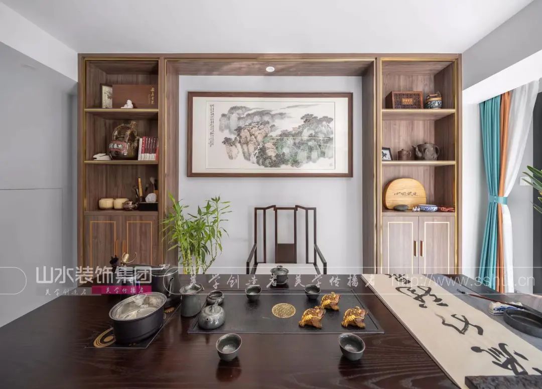 山水·爱家说 · 豪门金地新中式之家丨高泉-49