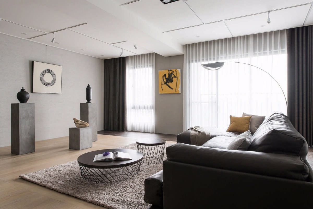 中坜H宅 简约风格住宅  Z.H design-5