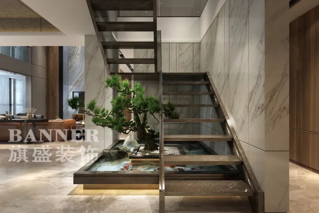 段峰打造 490㎡现代私宅，观景房的慢生活美学-18