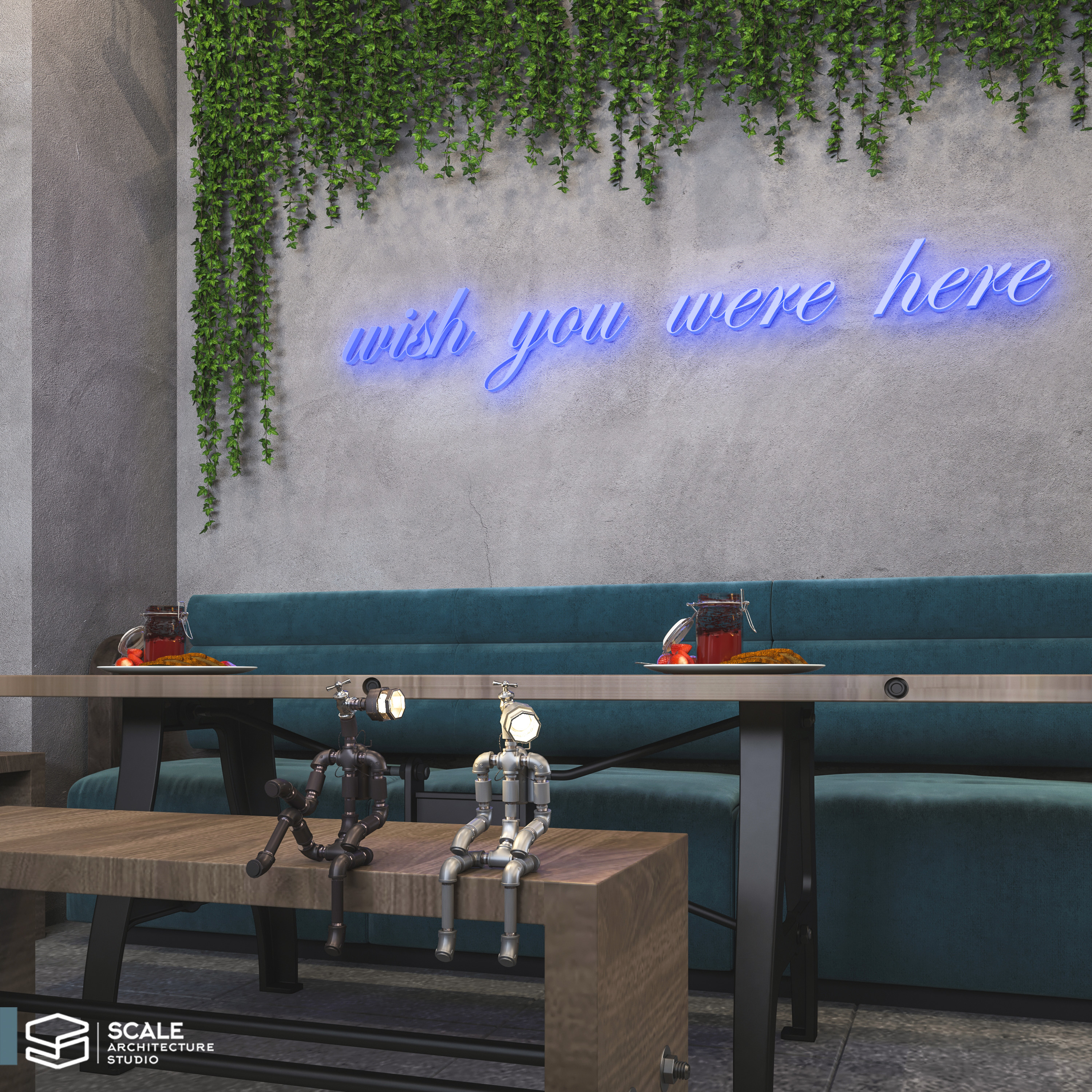 BIGWIG CAFE 室内设计丨Scale Architecture studio office-6