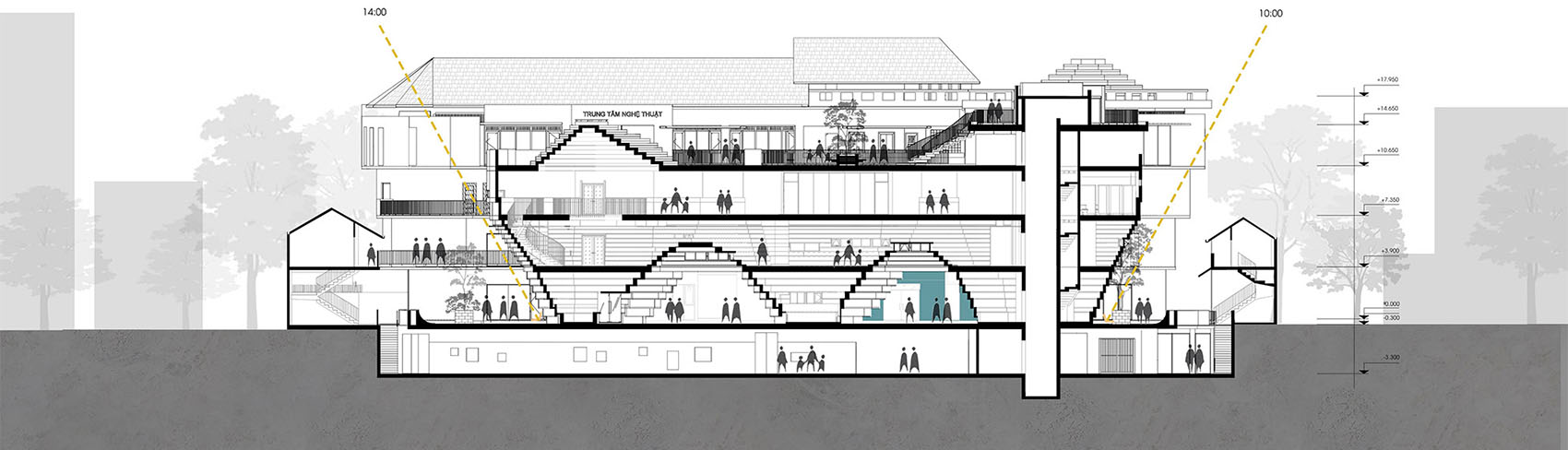 Bat Trang 陶瓷社区中心丨越南丨1+1>2 Architects-65
