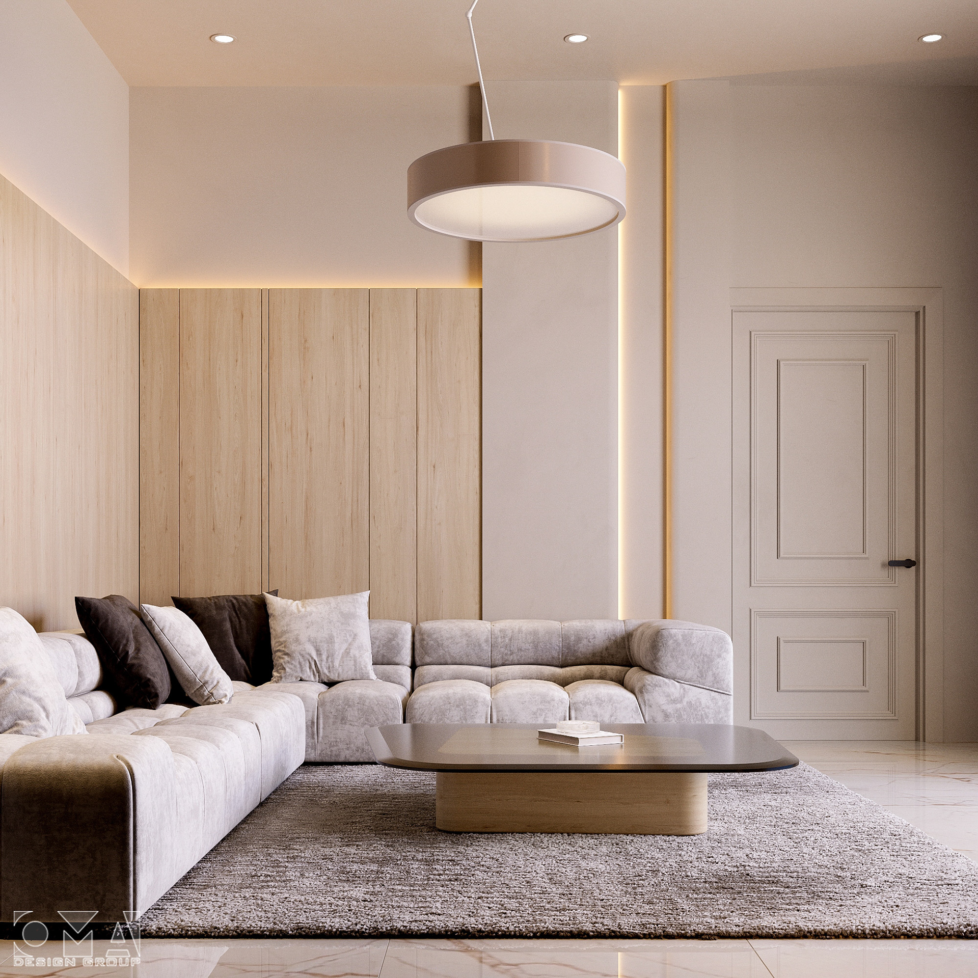 撒哈拉酒店室内设计复式套房丨沙特阿拉伯丨SPIRE-4