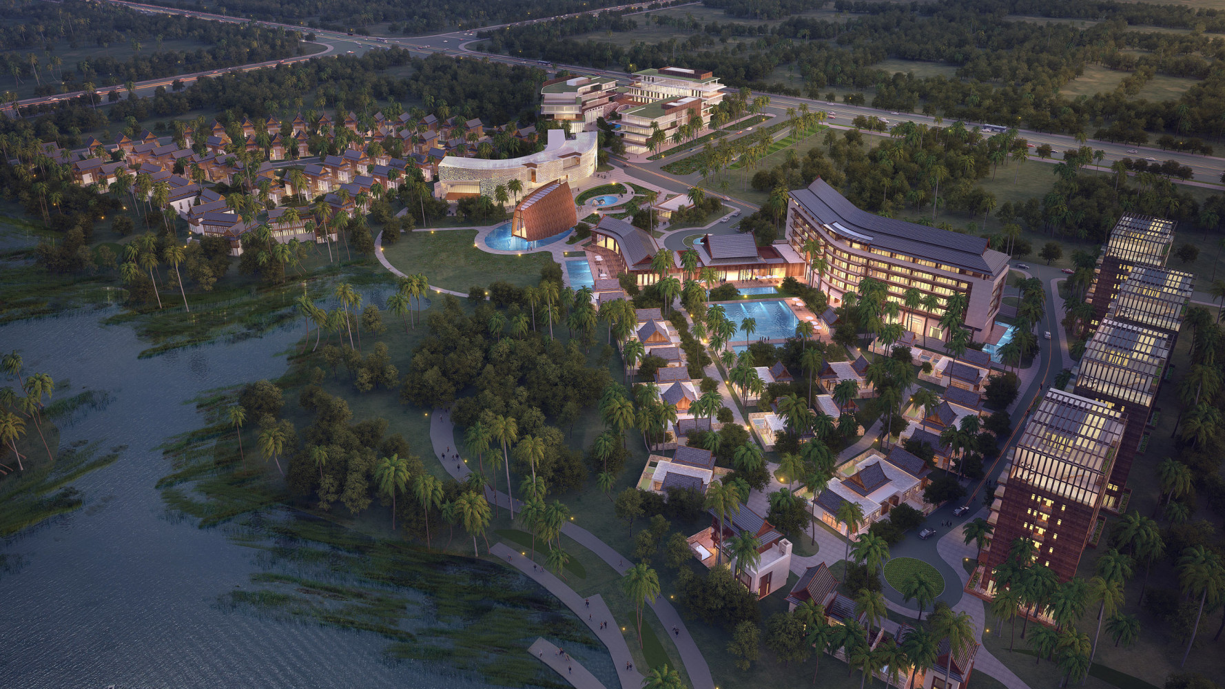 海口五源河都喜度假酒店丨中国海南丨Archilier-0