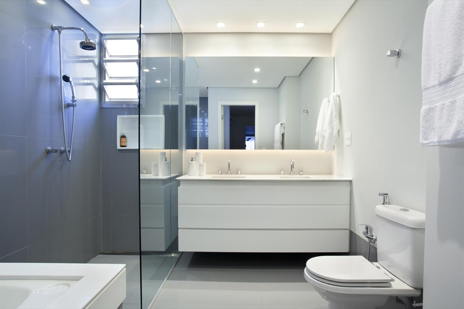 巴西 Apartamento Rafael de Barros | 极简工业风公寓设计-13