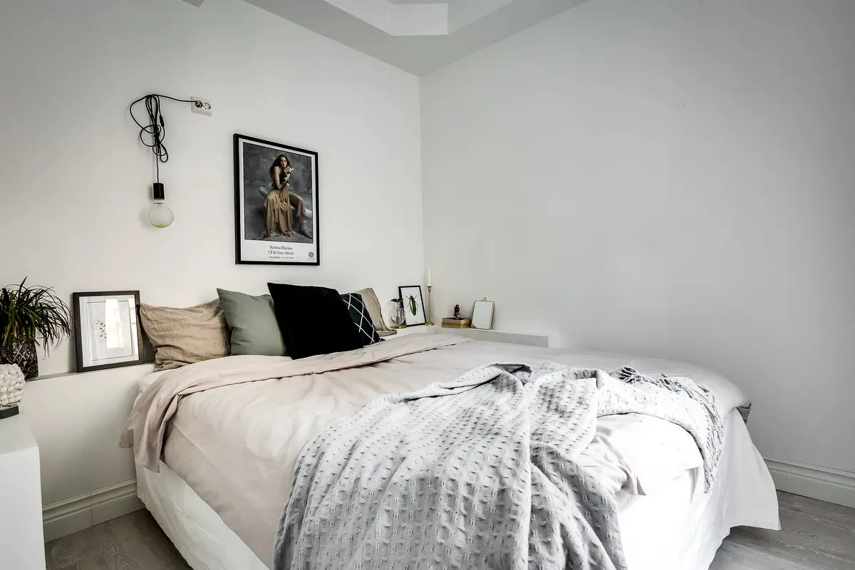 蓝调开放空间，一室两厅的完美融合-12