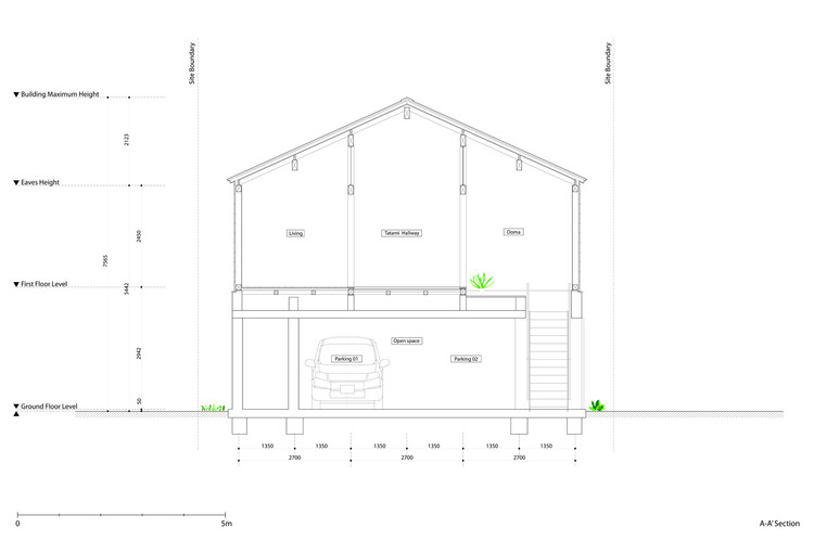日本混凝土与木结构复合住宅设计-20