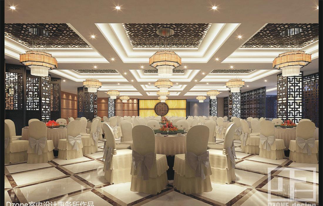 
现代中式酒楼紫金轩食府 -9