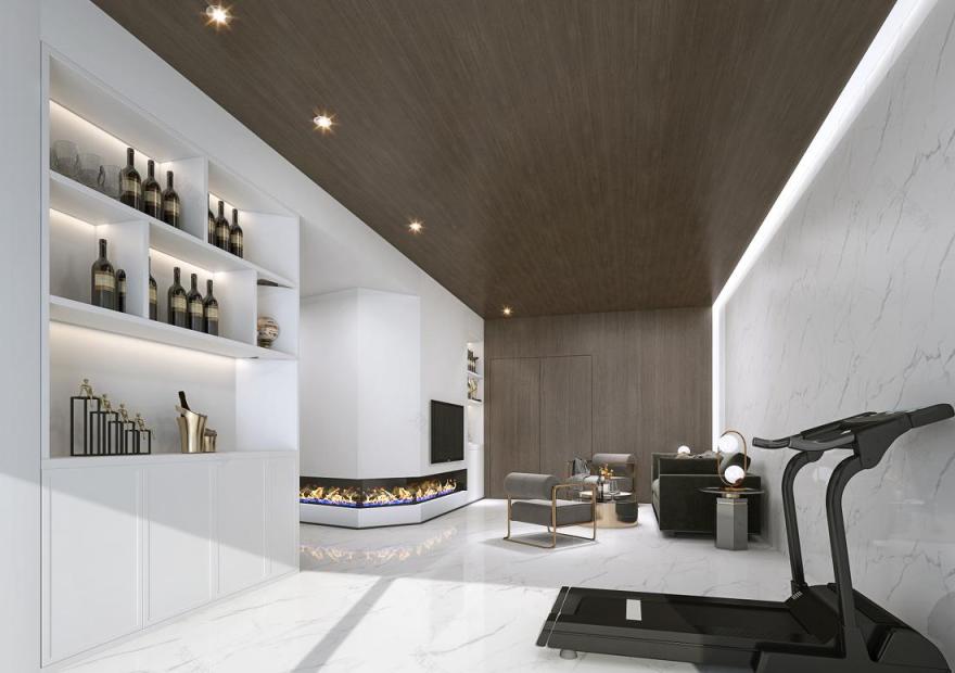 现代餐厅的立体艺术设计-4