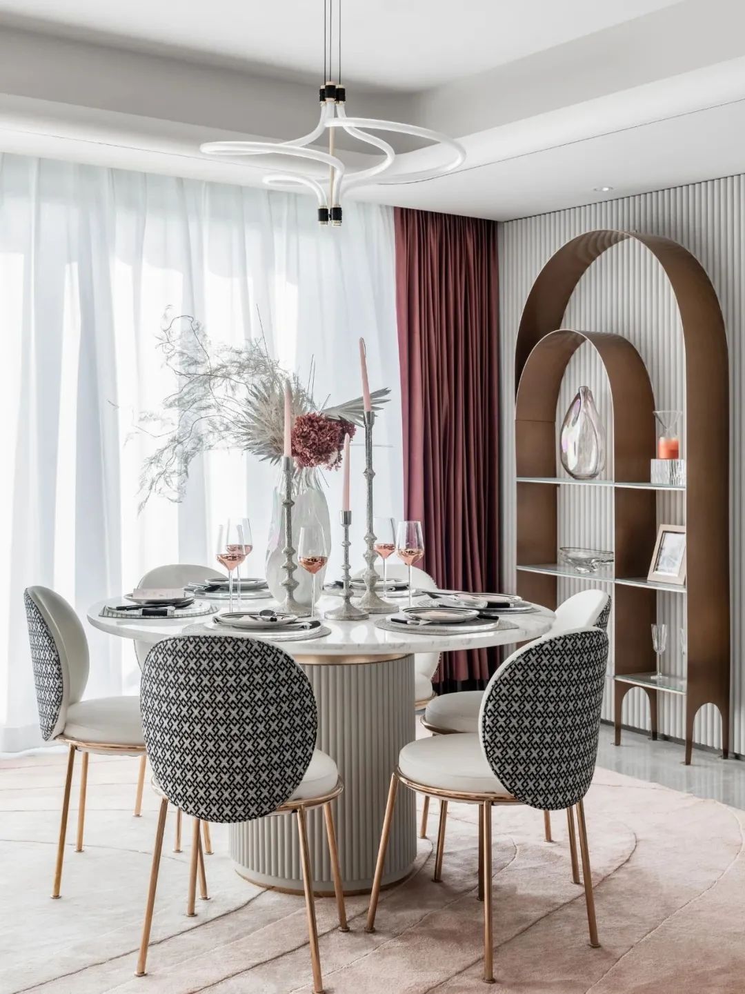 济南新城·玺樾叠拼样板间丨中国德州丨上海飞视设计,邸设空间设计（上海）有限公司,新时光照明设计-61