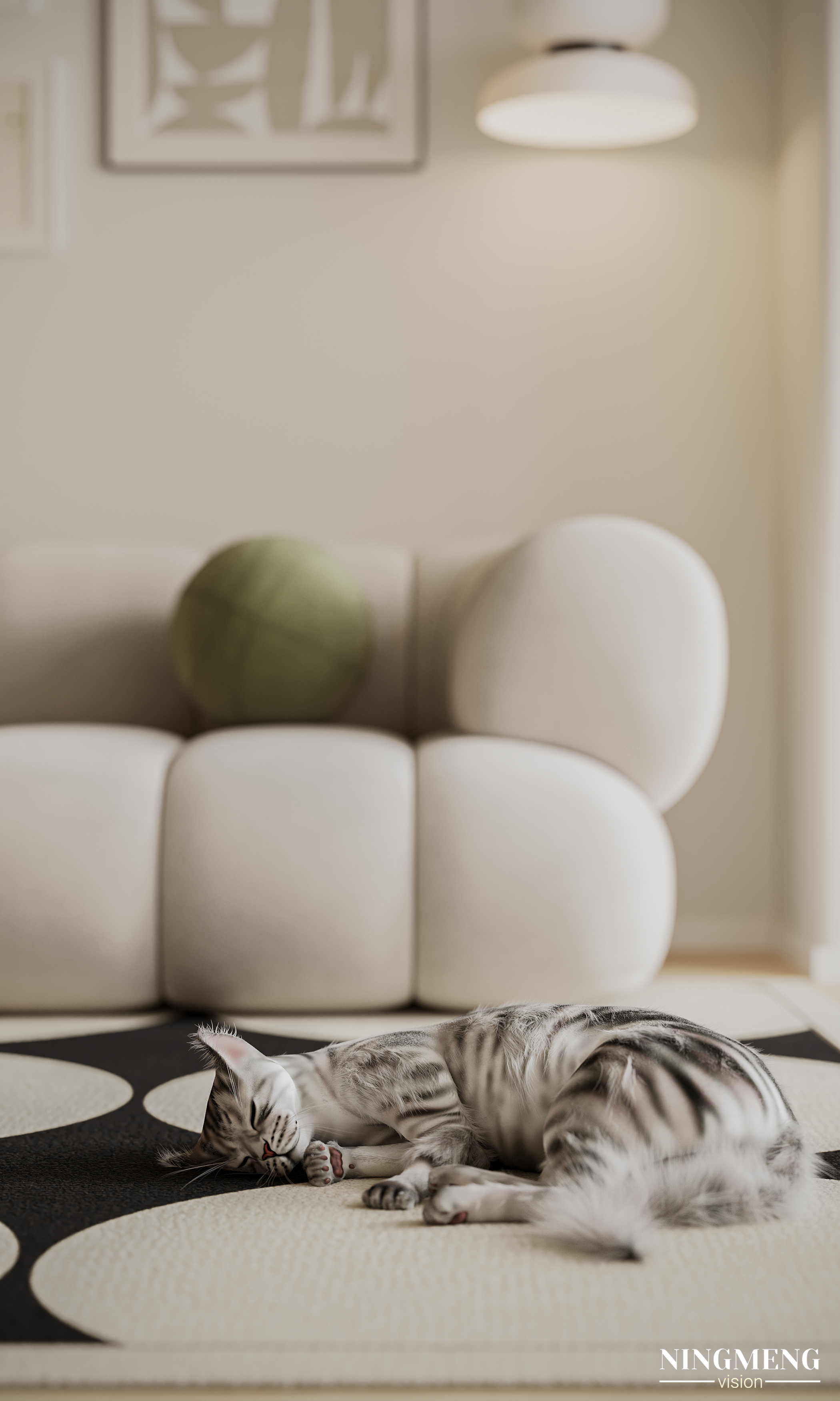 奶油风室内设计-11