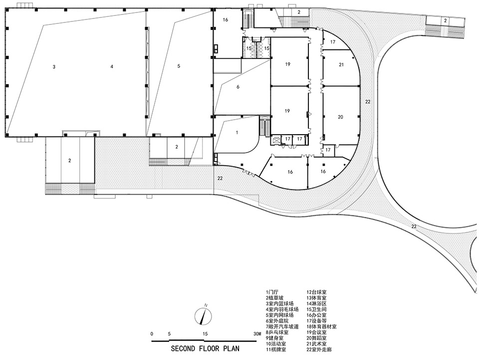 上海三林懿德社区文体中心丨中国上海丨上海三益建筑设计有限公司-123