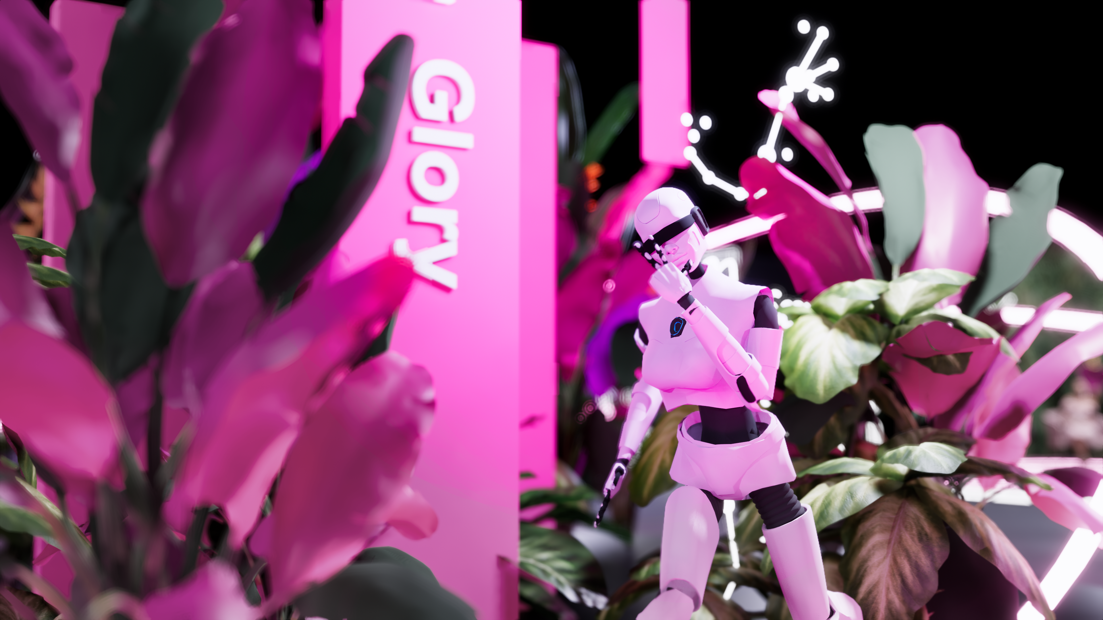 花椒2022 花房之夜年度盛典舞台设计-38