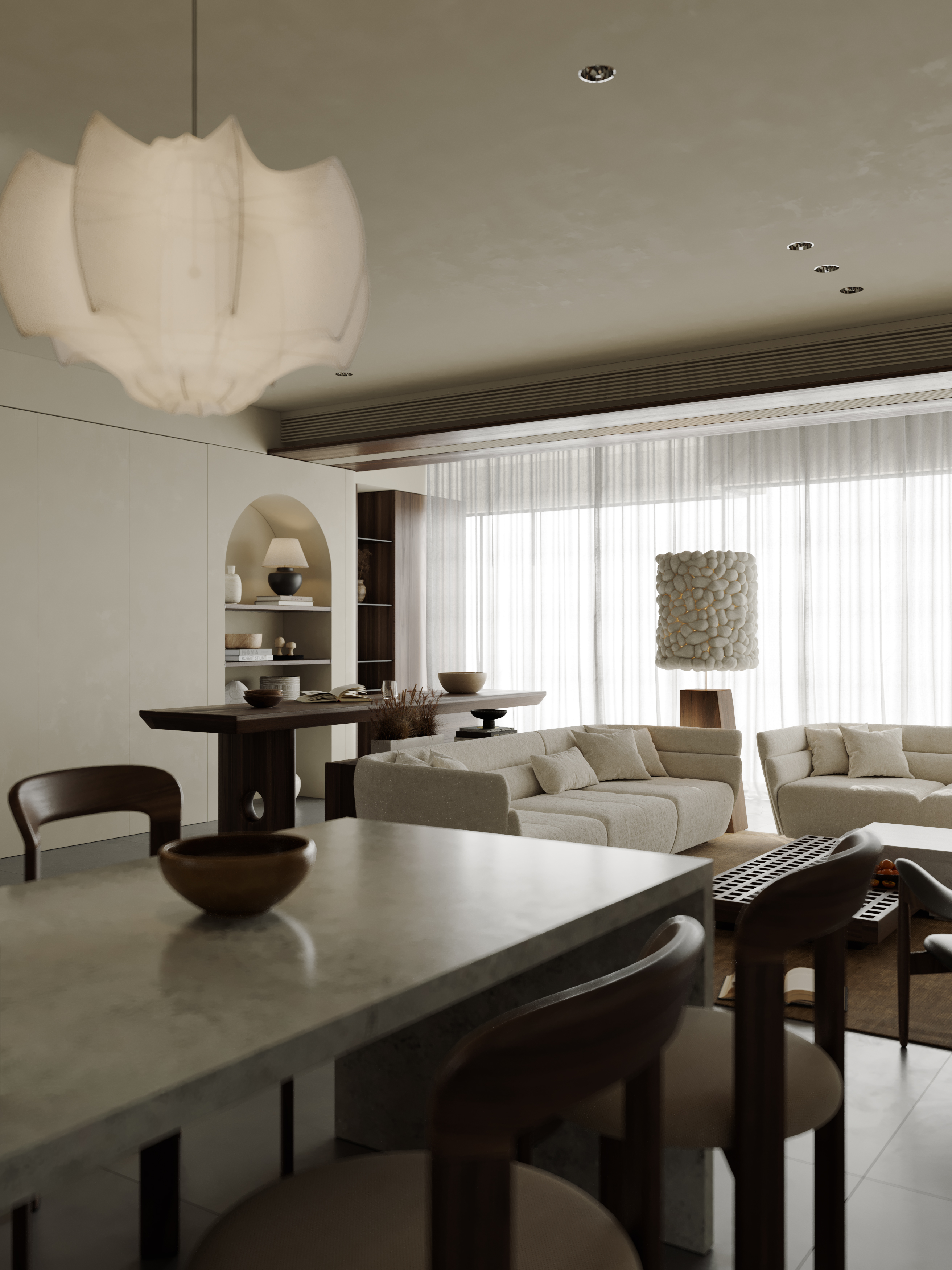 中古客厅,阴天卧室丨白刻-9