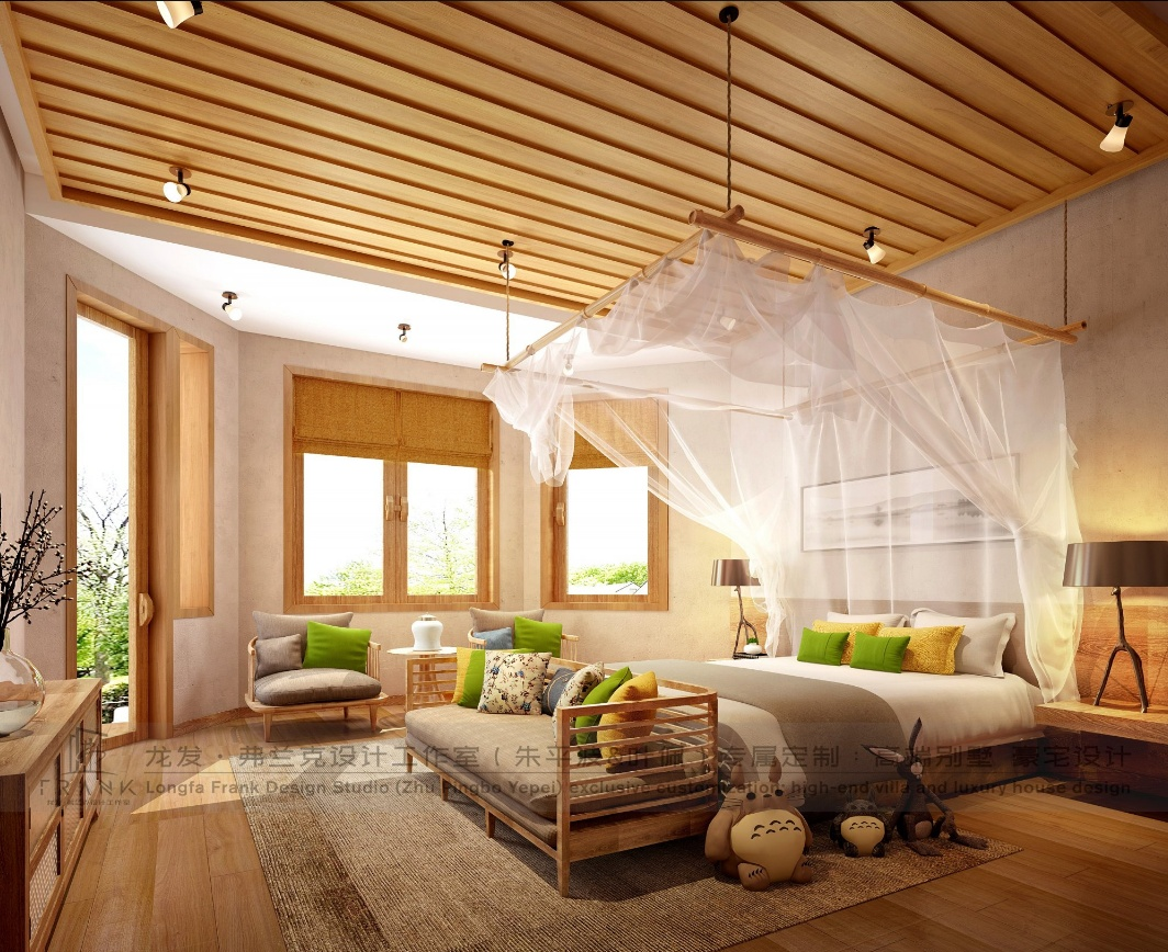 原生自然,温馨舒适的河畔新世界家居设计-22