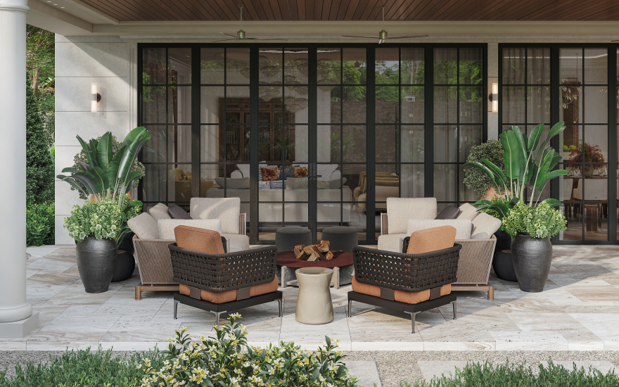 私人别墅室内设计丨VALERIYA NAZAROVA-36