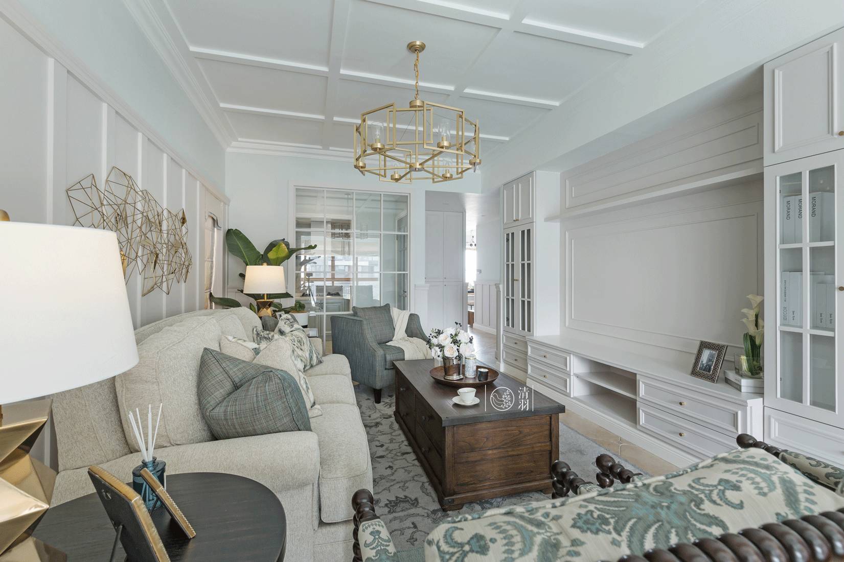 成都高新区 133 平米三室二厅二卫的明静空间设计-8