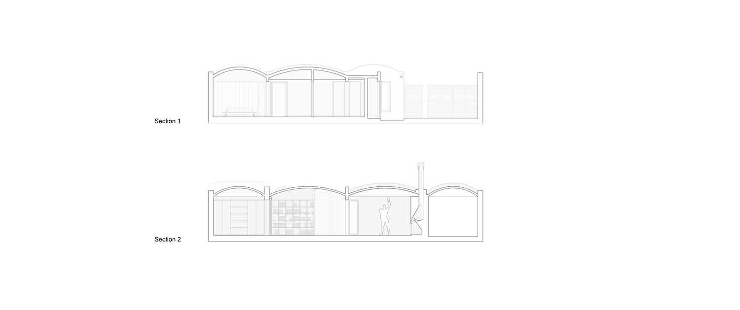 乌拉圭 HQ 住宅 | 带加泰罗尼亚穹顶的现代空间-40