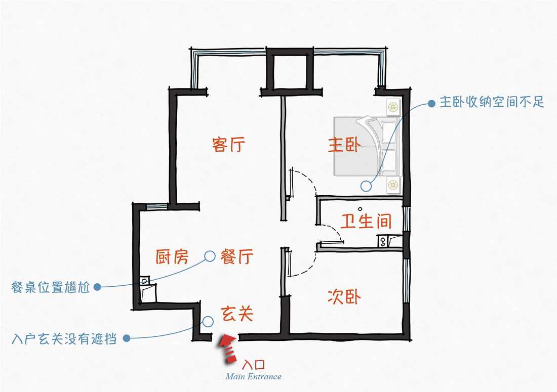 奶油色阳光无敌的家丨玖雅JORYA-6