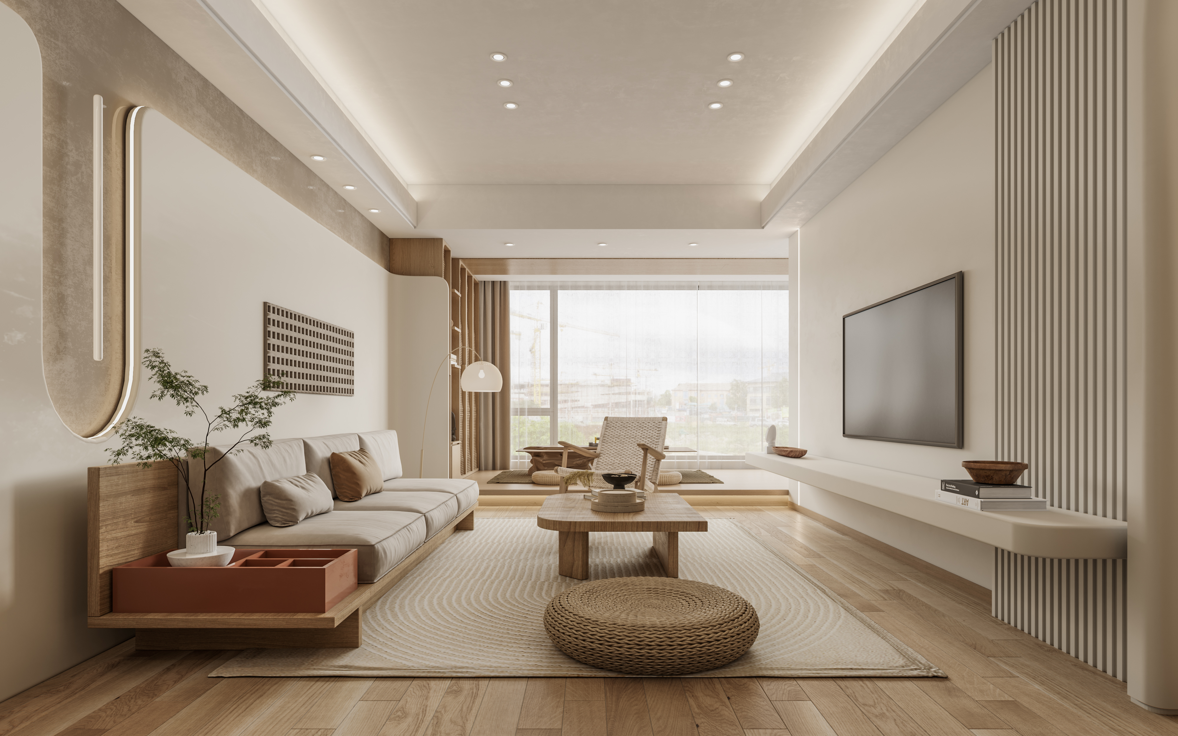 素雅简洁的平层住宅-3