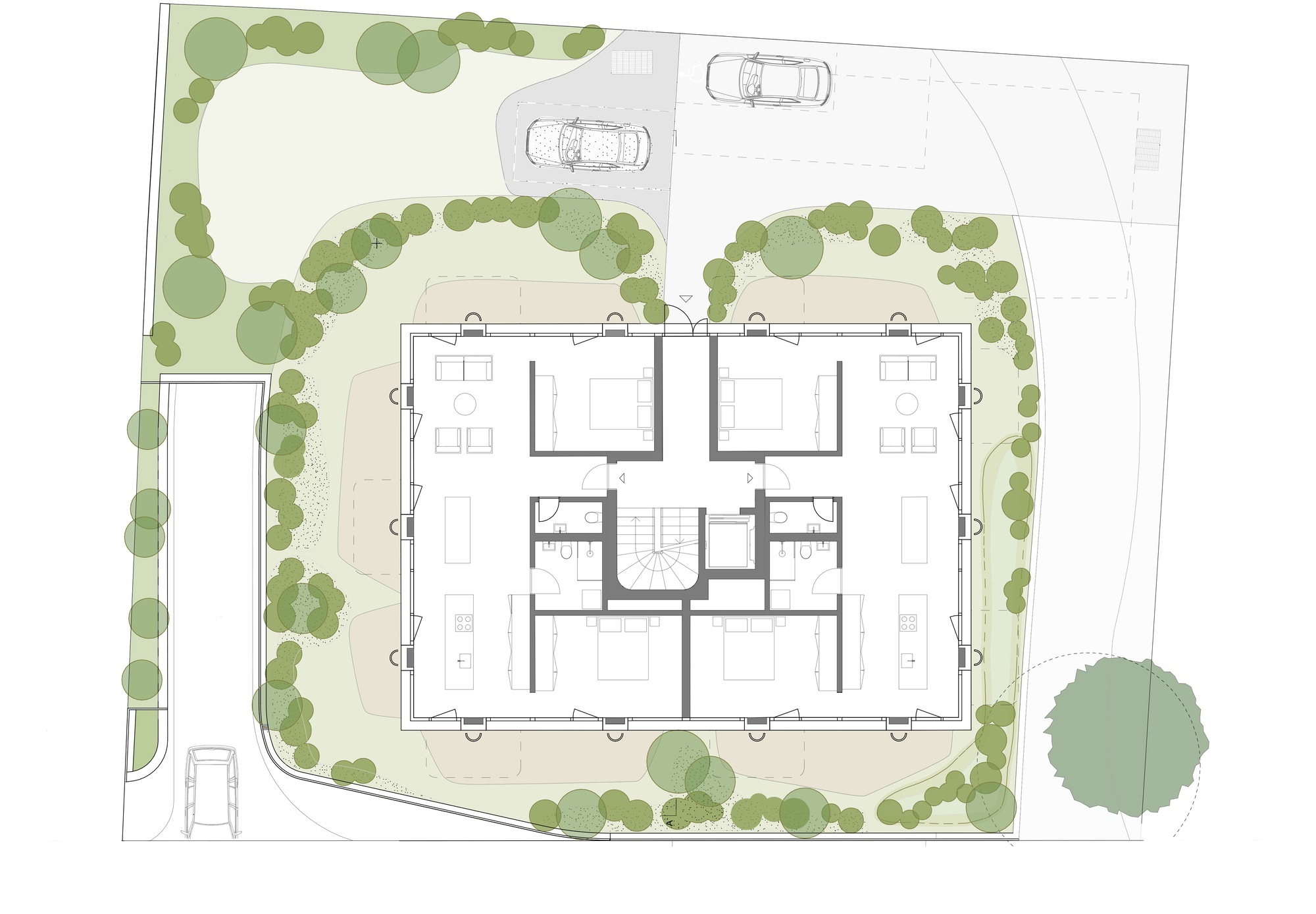 新林登花园大楼丨瑞士丨Volpatohatz-15