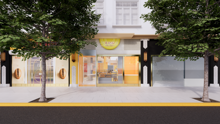 KASH coffee & bakery 南京西路店丨中国南京丨BAP-22