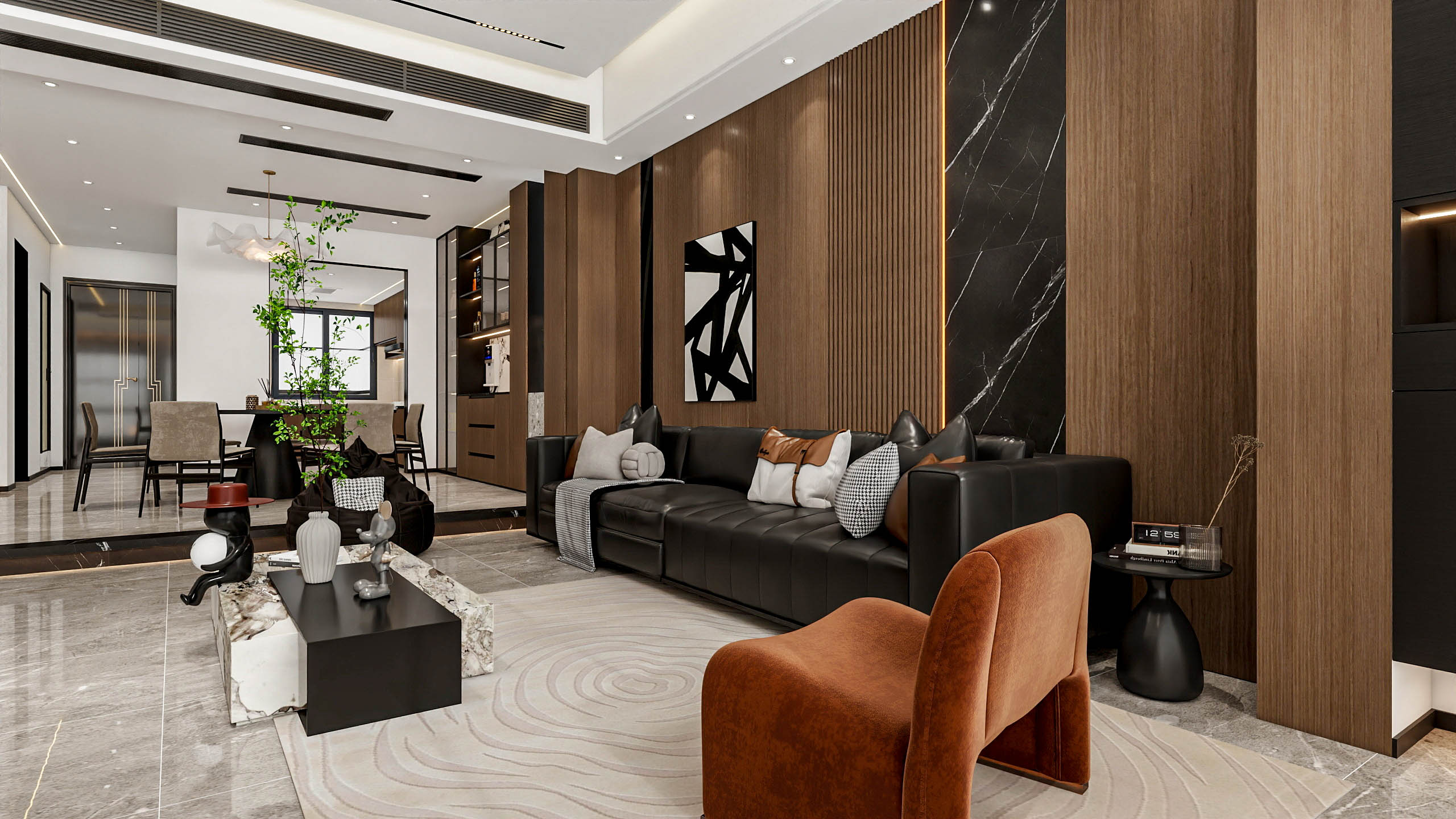 德商御府天骄西区，616平方意式极简别墅丨中国成都-8