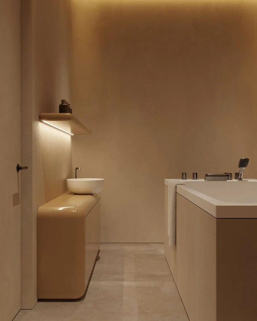 189㎡奶油色空间，静谧的温柔-15