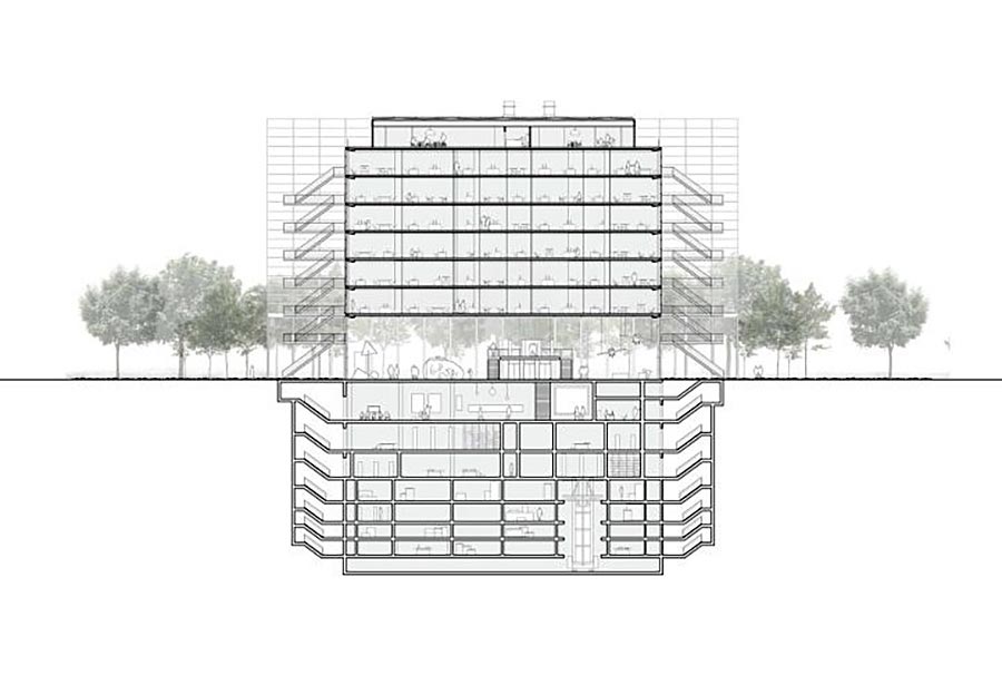 卡地亚当代艺术基金会丨法国巴黎丨让·努维尔（Жан Нувель）-36