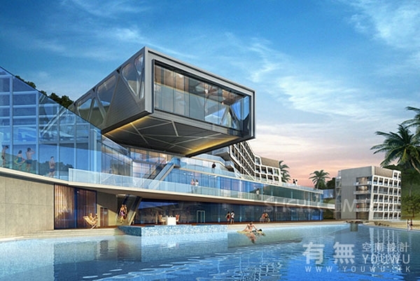 吴文熙度假酒店设计——珠海南沙湾（豪生）度假大酒店-1