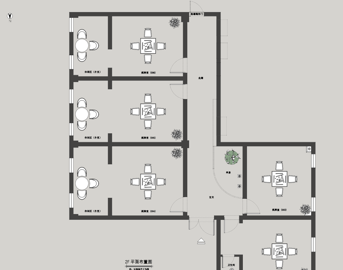 新中式茶楼棋牌室-14