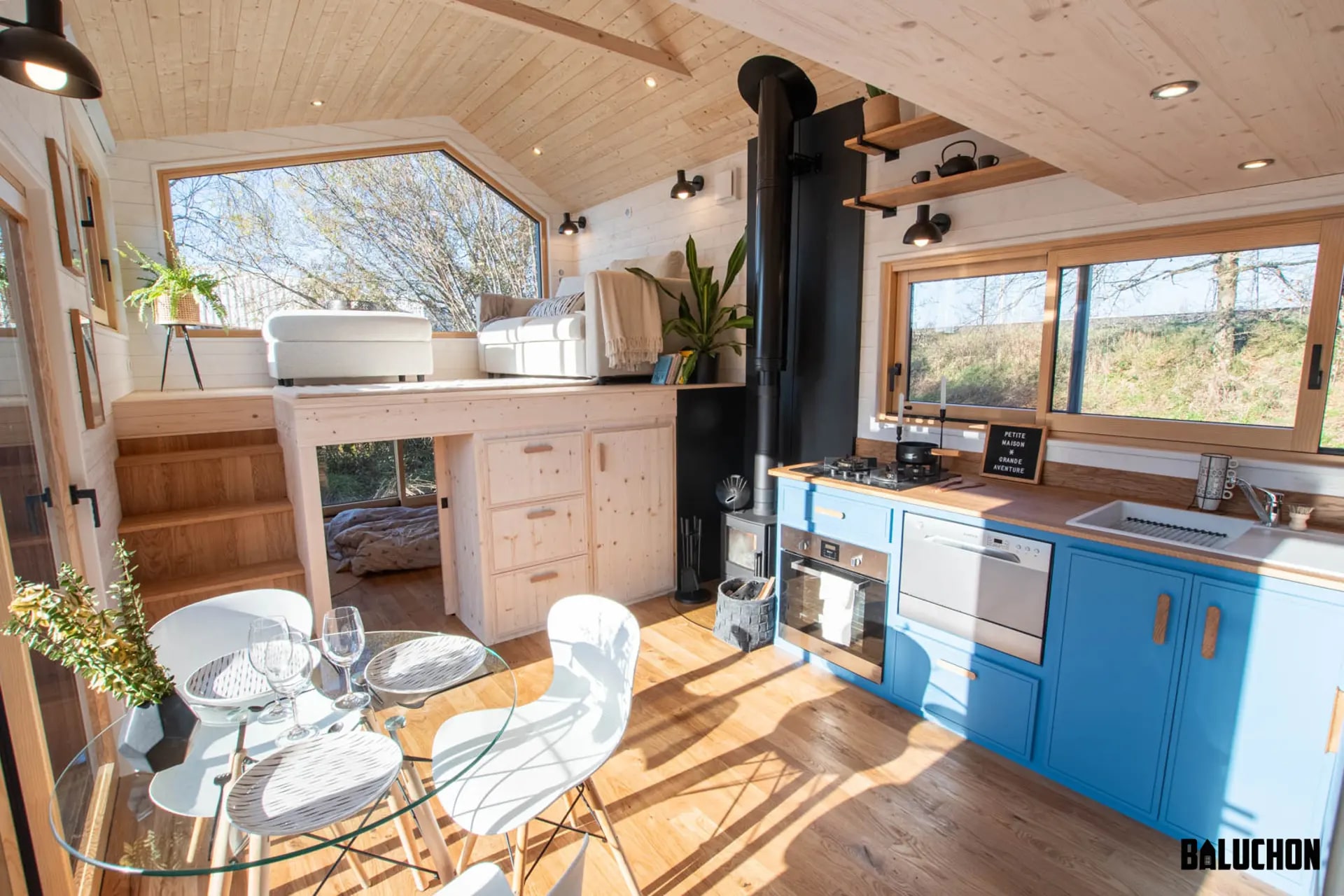 Ivy Tiny House 迷你移动房屋丨法国 Baluchon 公司-7