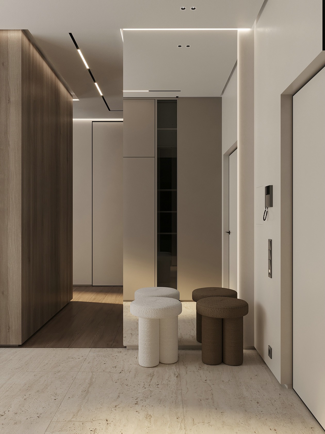 中性色系小空间公寓设计-0