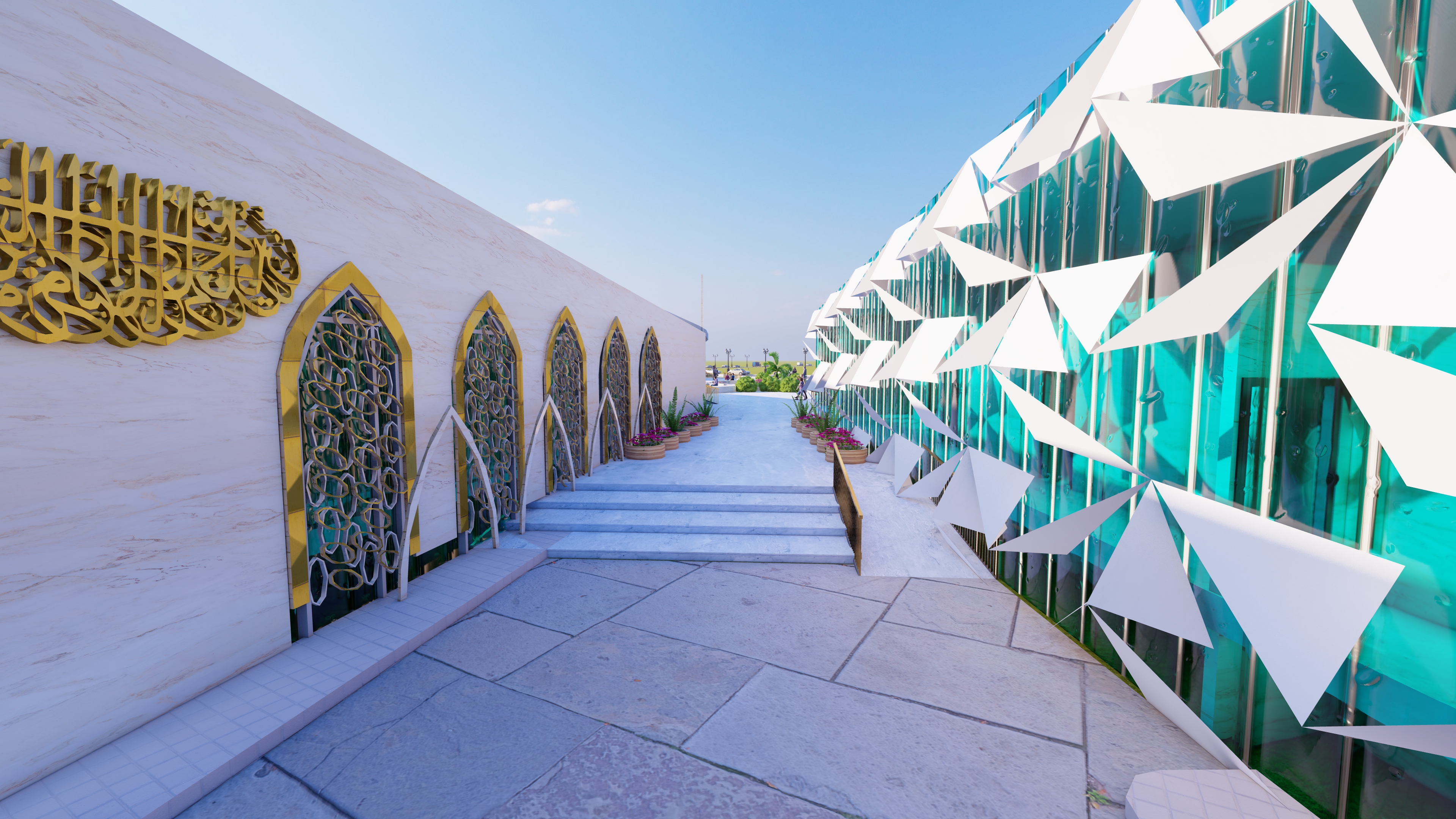 GRADUATION PROJECT ( ISLAMIC MUSEUM IN NEW RASHID )-3