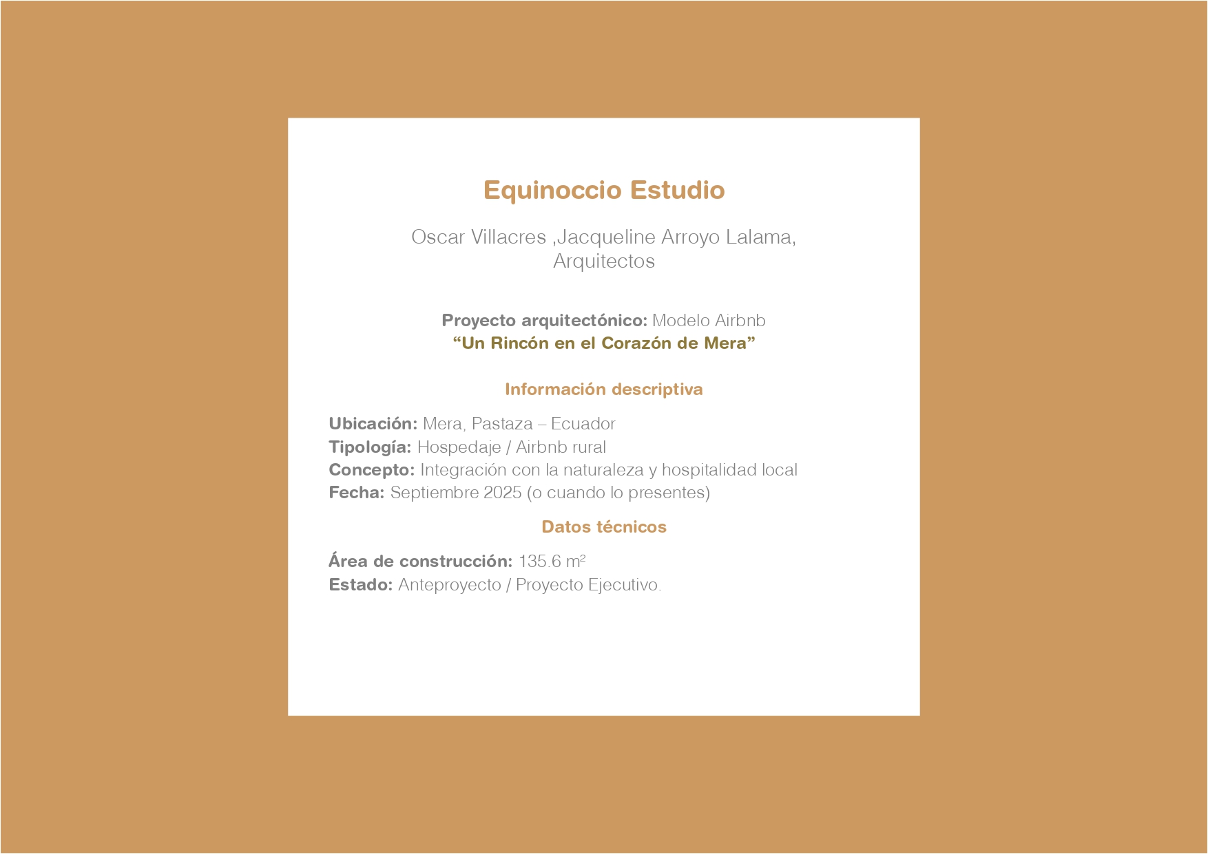 Airbnb en mera donde nace la vida- año 2025-1