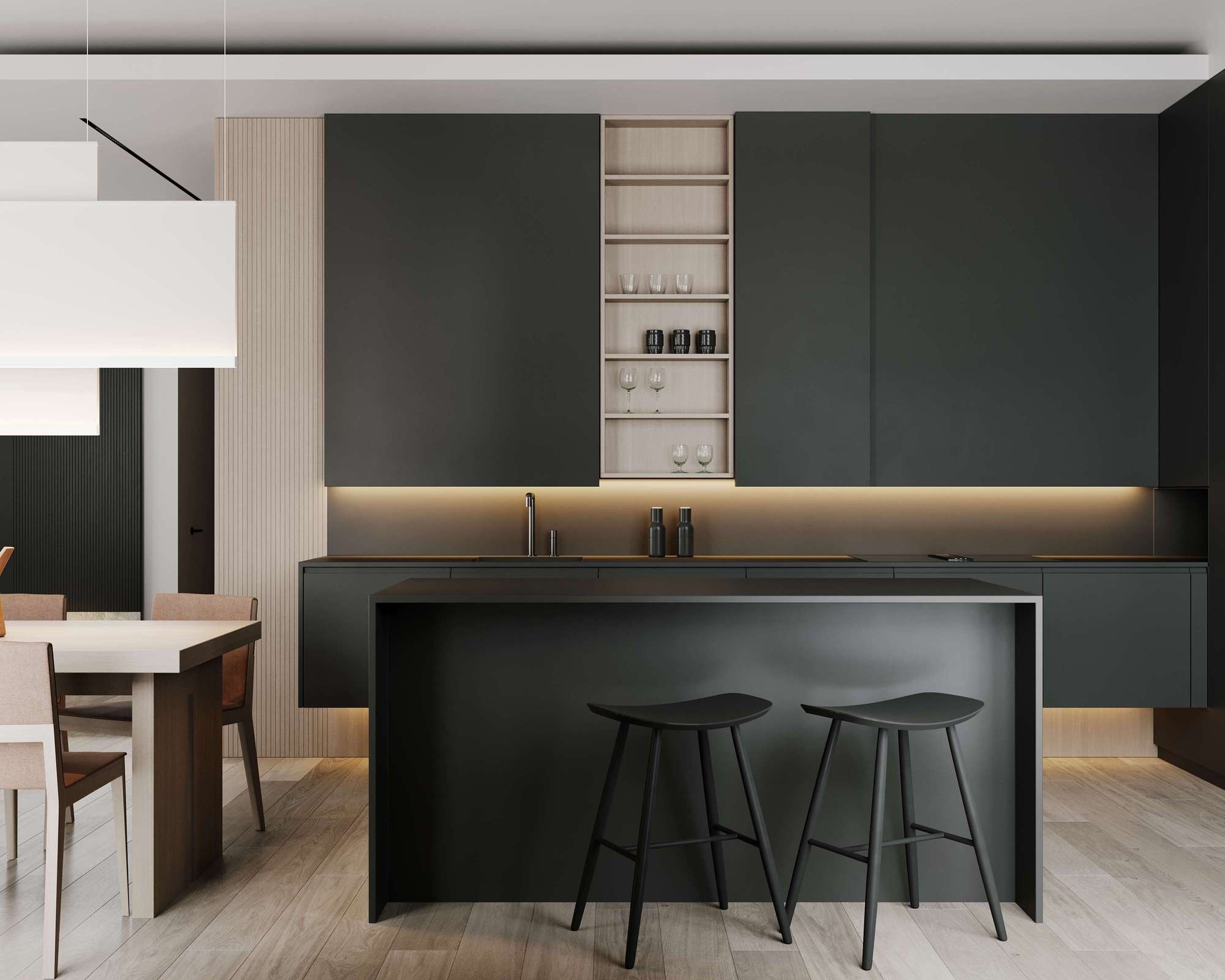 TRUBNAYA 大平层设计丨俄罗斯丨Artem Babayants 设计团队-17