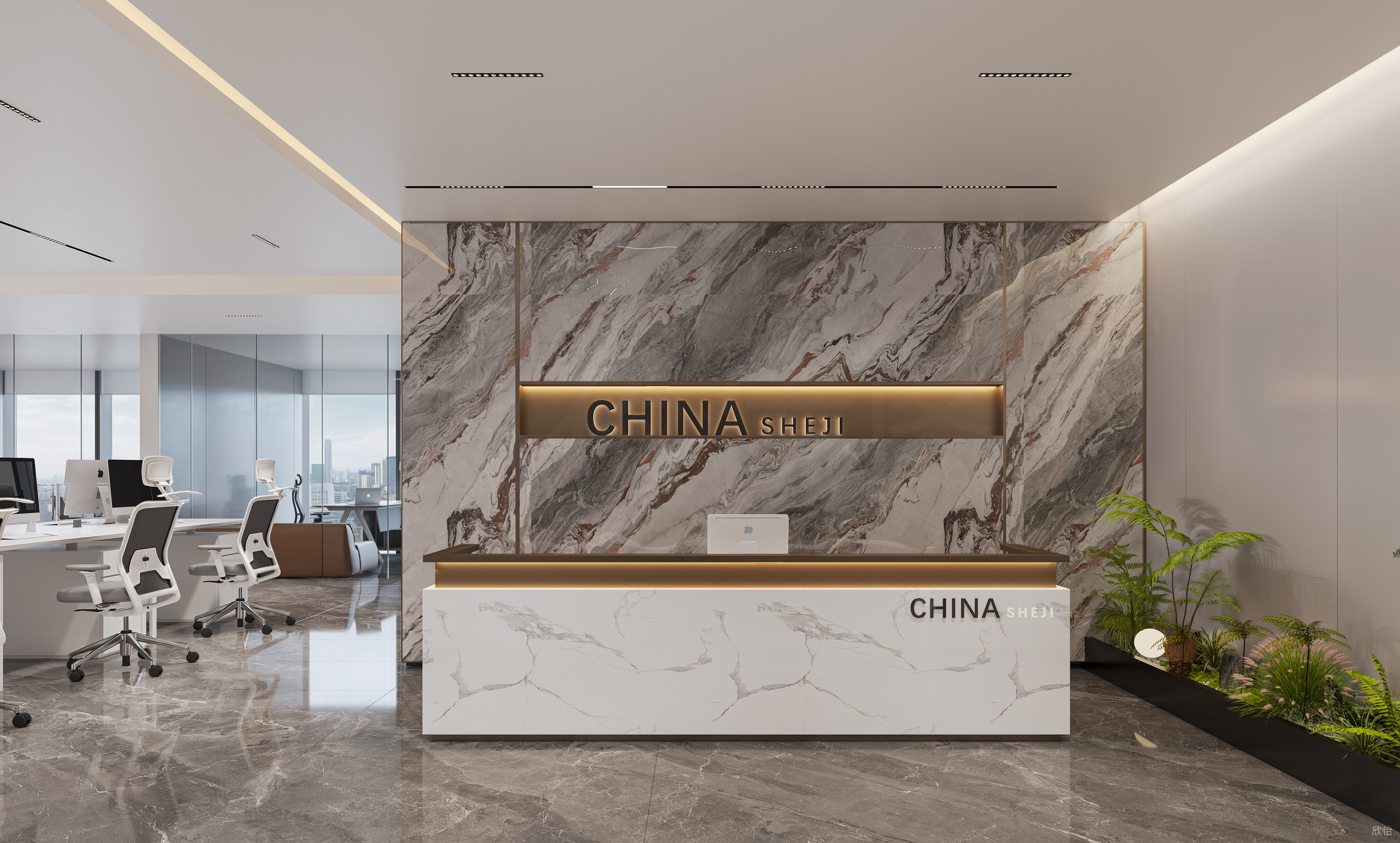 办公空间设计，“新”与“旧”的碰撞-5