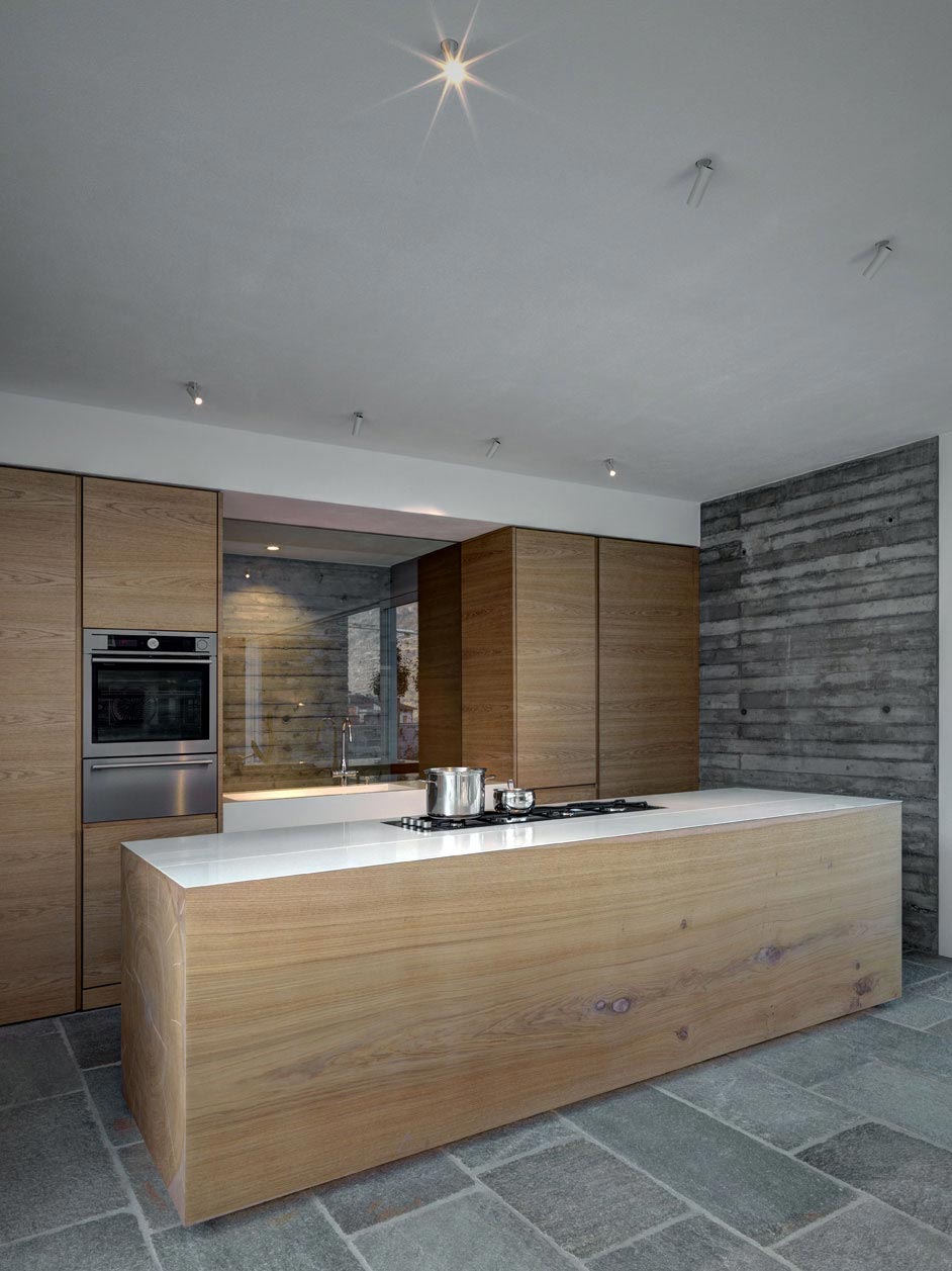 意大利阿尔卑斯山脉的绿色住宅-13