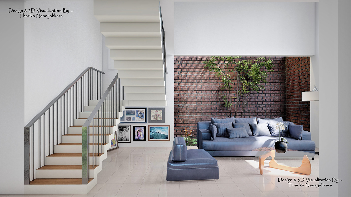 Anastasiya Gushchina丨别墅丨Proposed exterior and interior design @ Kadawatha-3