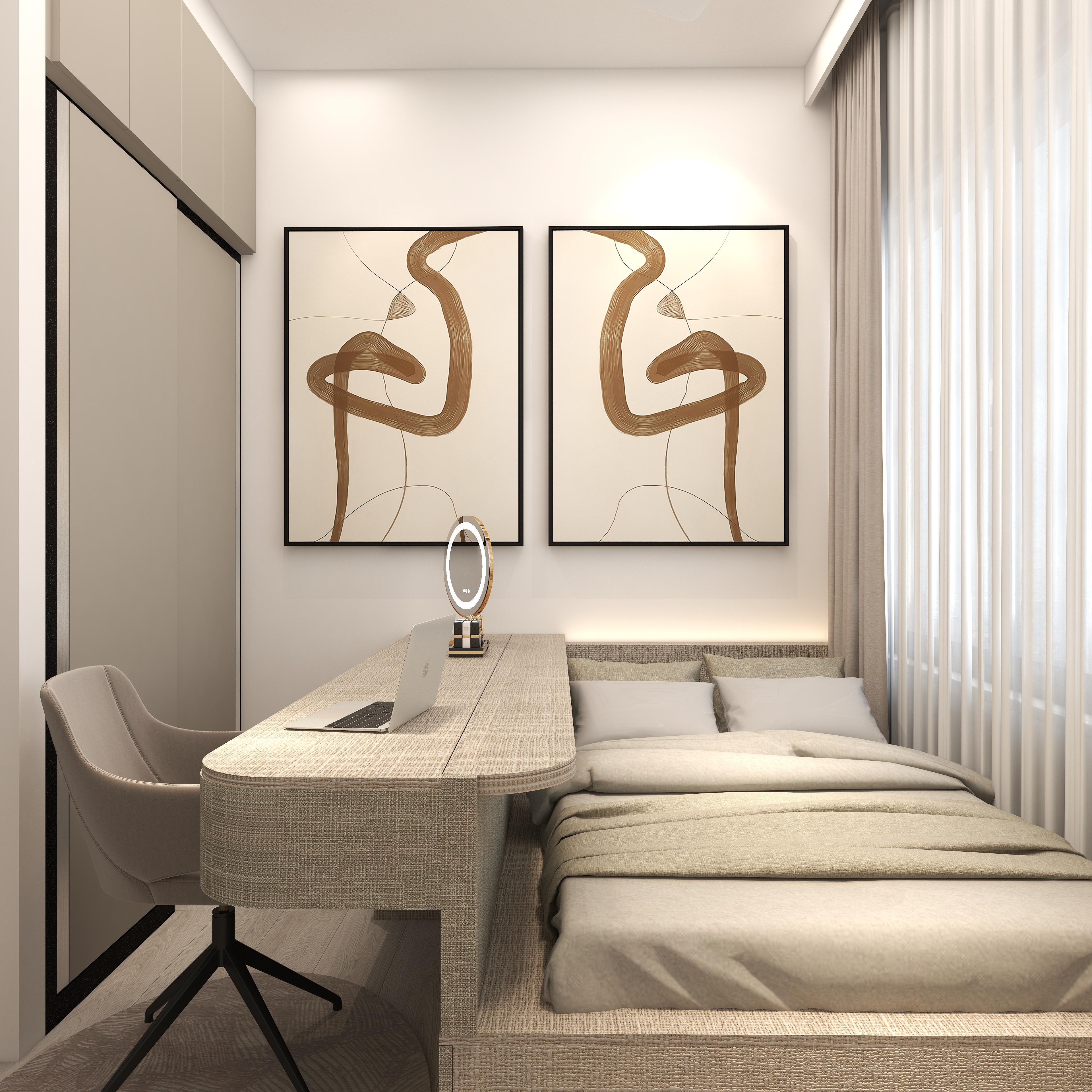 Living / Bedroom / Corridor-7