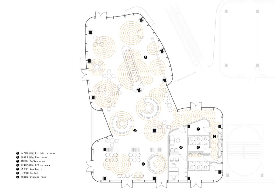 新都川音文创园咖啡厅 | 灵动涟漪，金色蜀锦-104