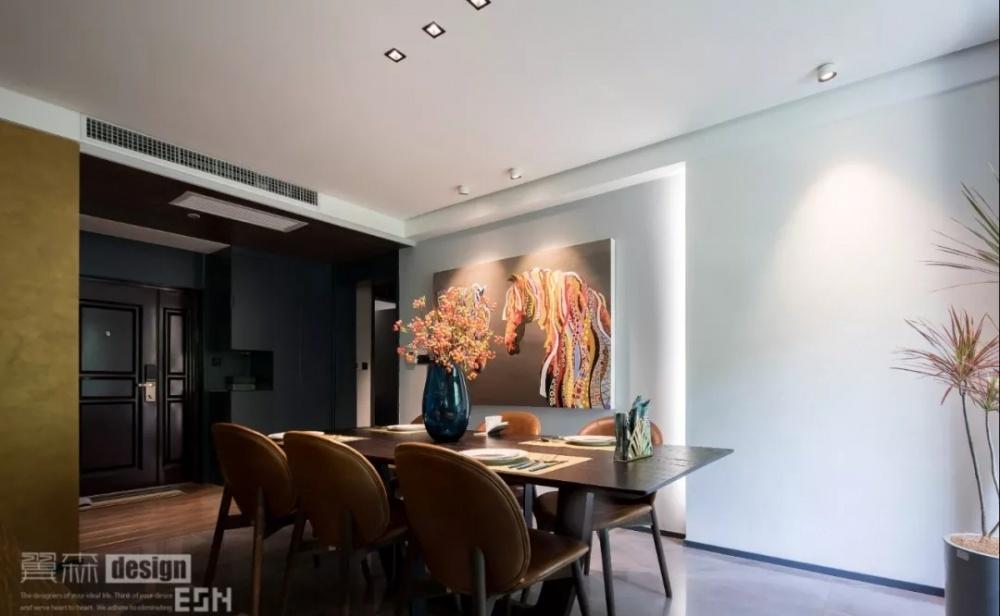 浐灞半岛精致简约家居,设计师翼森的空间魔法-1