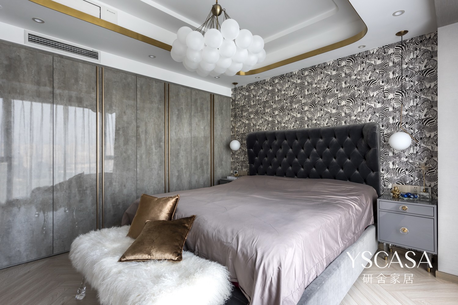 华润二十四城 122.4㎡现代轻奢家居,温馨中展现轻奢品味-52