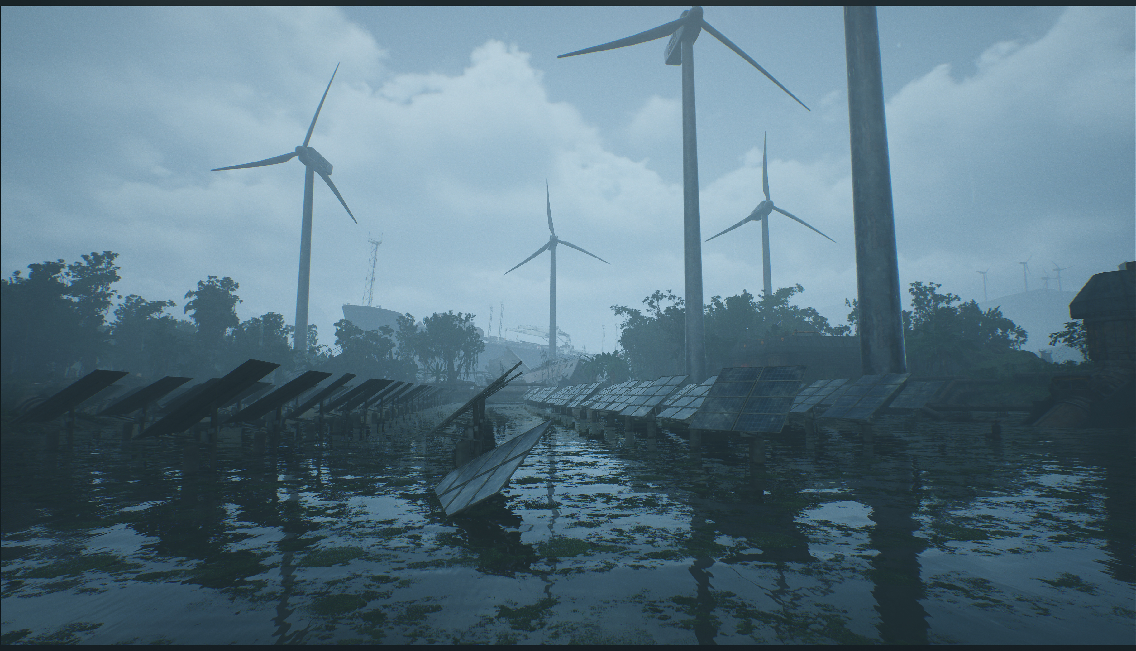 UNDEAD ABYSS (UE5 interactive concept art project)-8